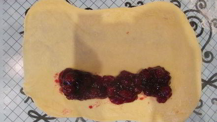 Рецепт булочек-узелков с джемом