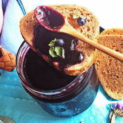 Рецепт Черничного джема из духовки