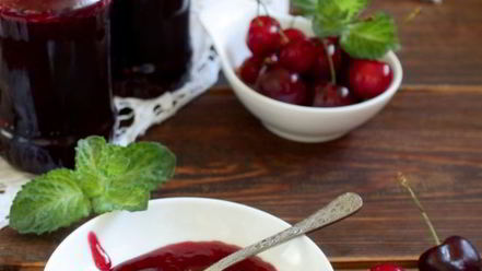 Рецепт джема из черешни без косточек