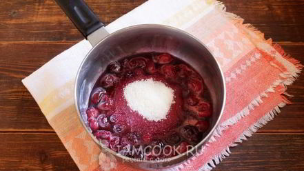 Рецепт джема из черешни без косточек