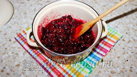 Рецепт джема из вишни с желатином