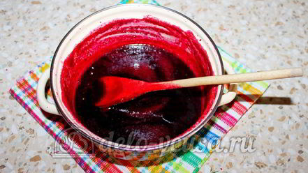 Рецепт джема из вишни с желатином