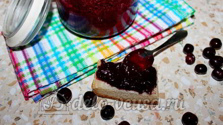 Рецепт джема из вишни с желатином