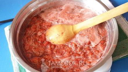 Рецепт джема клубничного с желатином на зиму