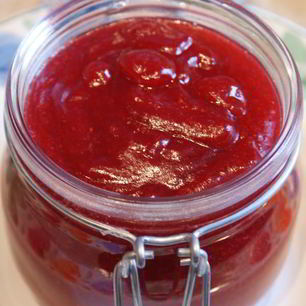 Рецепт Клюквенно-яблочного джем с тимьяном
