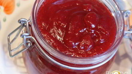 Рецепт клюквенно-яблочного джем с тимьяном