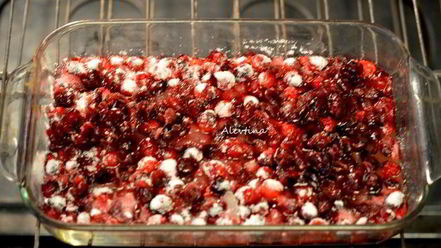 Рецепт клюквенного джема с апельсиновым ликером