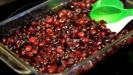 Рецепт клюквенного джема с апельсиновым ликером