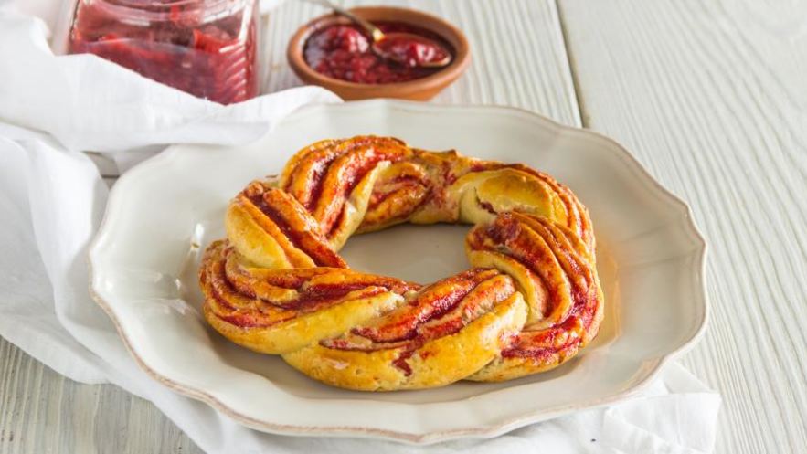 Рецепт кранча с джемом