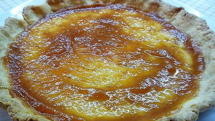 Рецепт кростаты с абрикосовым джемом и рикоттой