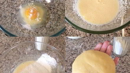 Рецепт кростаты с творогом и джемом