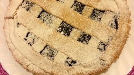 Рецепт кростаты с творогом и джемом