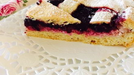 Рецепт кростаты с творогом и джемом