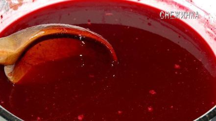 Рецепт малинового джема без косточек