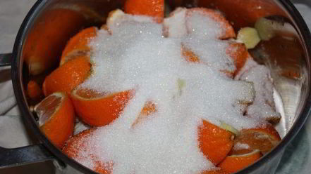 Рецепт мандаринова-имбирного джем