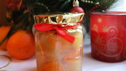 Рецепт мандаринова-имбирного джем