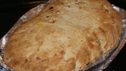 Рецепт штоллена с апельсиновым джемом