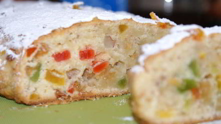 Рецепт штоллена с апельсиновым джемом