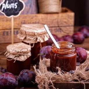 Рецепт Сливового джема-соуса с горьким шоколадом