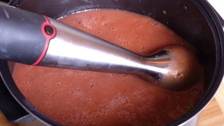 Рецепт сливового джема-соуса с горьким шоколадом