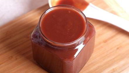 Рецепт сливового джема-соуса с горьким шоколадом