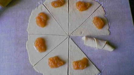 Рецепт трубочек с джемом