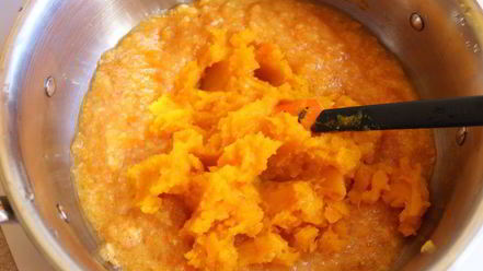 Рецепт тыквенного джема с хурмой и апельсином