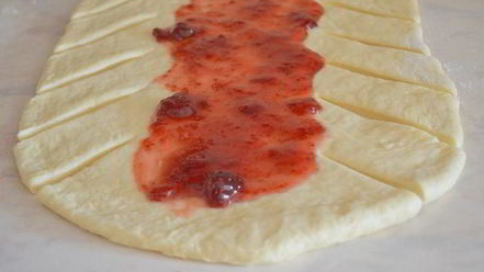 Рецепт винера брод с клубничным джемом — вкуснейшей датской выпечки