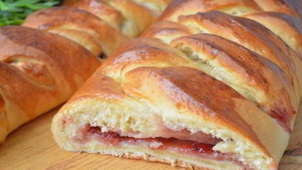 Рецепт винера брод с клубничным джемом — вкуснейшей датской выпечки