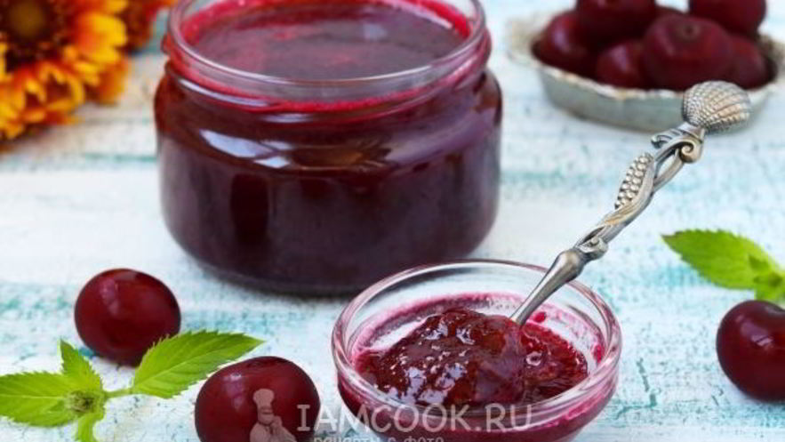 Рецепт вишневого джема без косточек