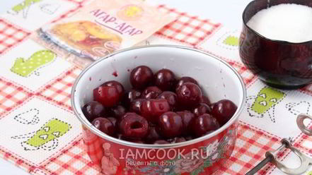 Рецепт вишневого джема без косточек