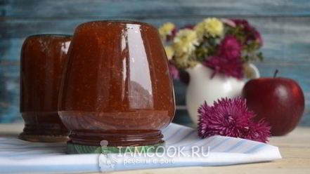 Рецепт яблочного джема в мультиварке на зиму