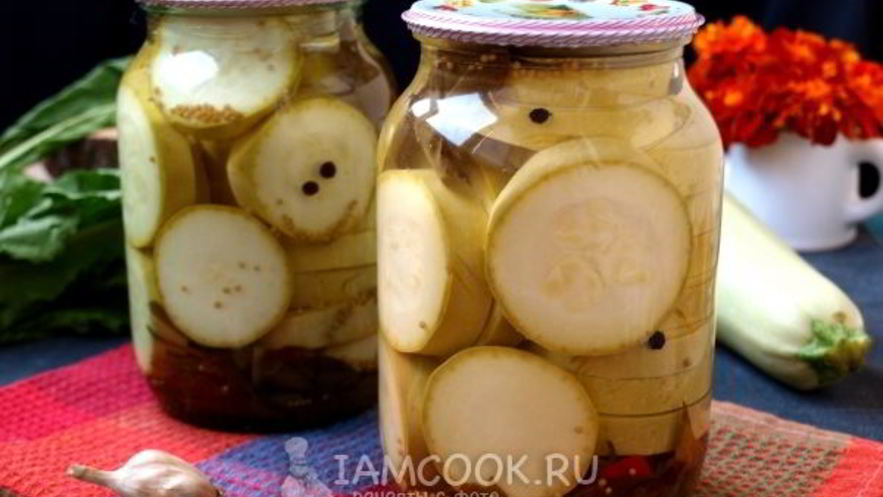 Рецепт кабачков на зиму без стерилизации