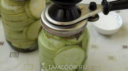 Рецепт кабачков на зиму без стерилизации