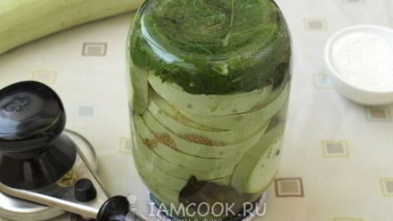 Рецепт кабачков на зиму без стерилизации