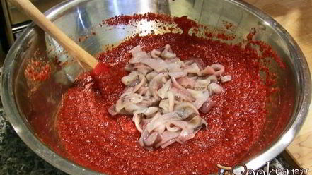 Рецепт капусты кусочками по-корейски