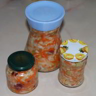 Рецепт Капусты квашеной с клюквой