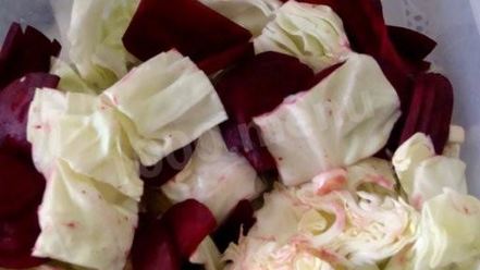 Рецепт капусты пелюстка с буряком на зиму