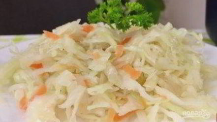 Рецепт хрустящей квашеной капусты
