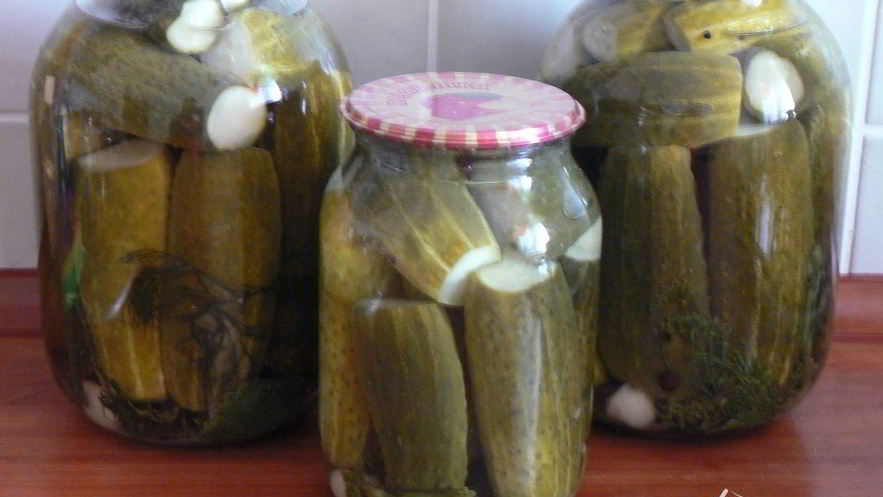 Рецепт хрустящих огурцов