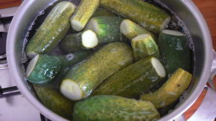 Рецепт хрустящих огурцов