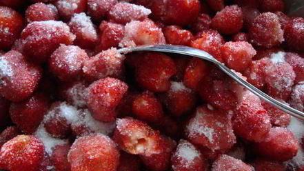 Рецепт клубники замороженной на зиму