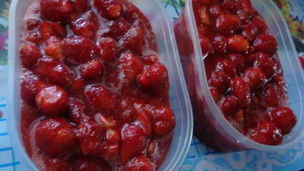 Рецепт клубники замороженной на зиму