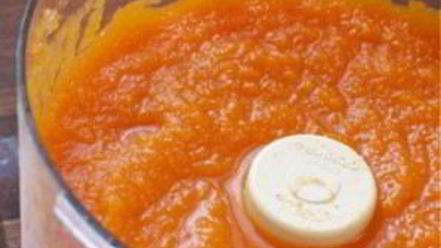 Рецепт клюквенно-тыквенного пюре на зиму