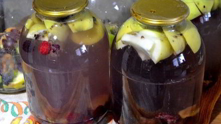 Рецепт компота для мужа