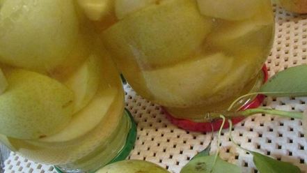 Рецепт компота грушевого с медом