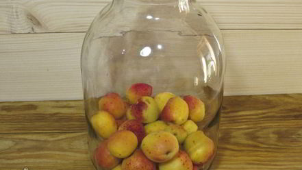 Рецепт компота из абрикосов и черной смородины на зиму