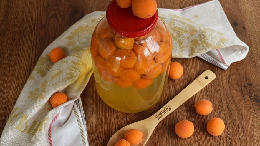 Рецепт компота из абрикосов