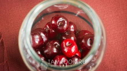 Рецепт компота из черешни без стерилизации на зиму