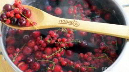 Рецепт компота из черешни